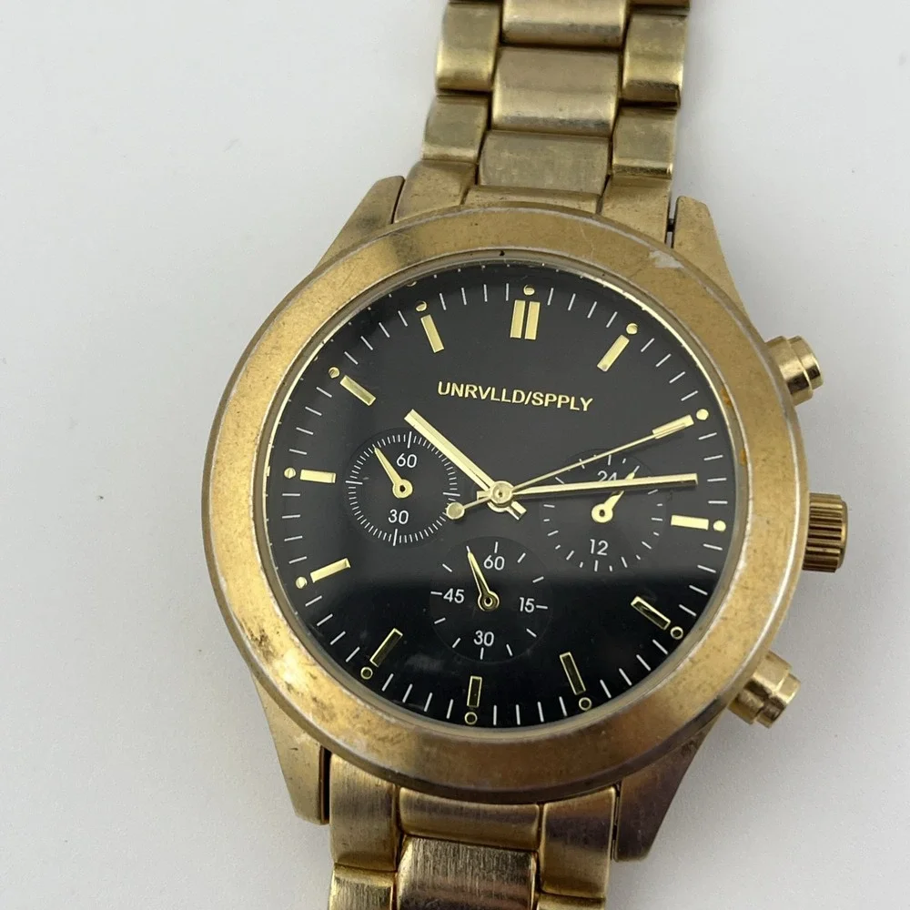 Unrvlld/Spply Men's Watch by ASOS Gold 7.25